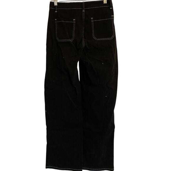 Dokotoo Women’s Black Utility Jeans Small High Rise - Picture 3 of 5